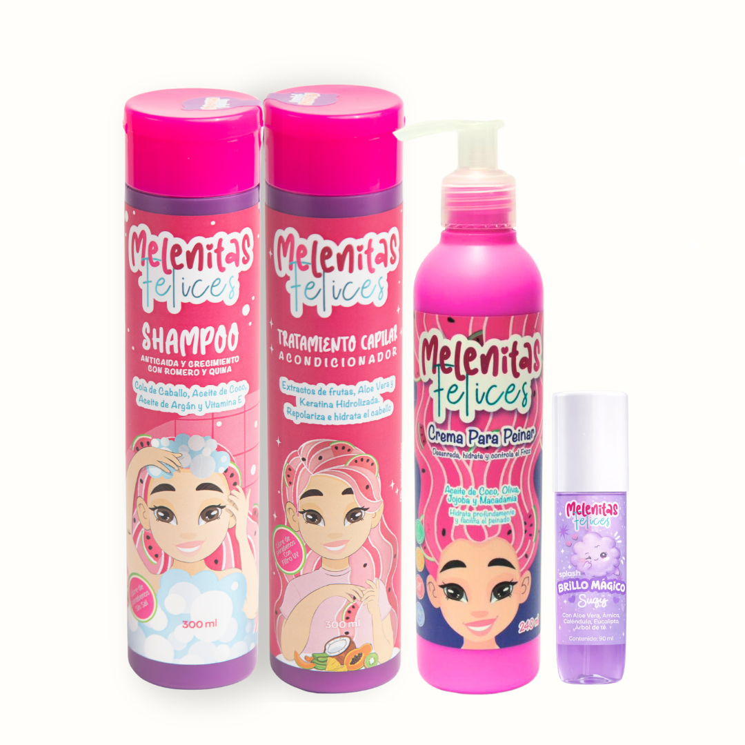 Kit Melenitas Felices x4