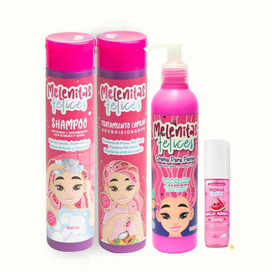 Kit Melenitas Felices x4